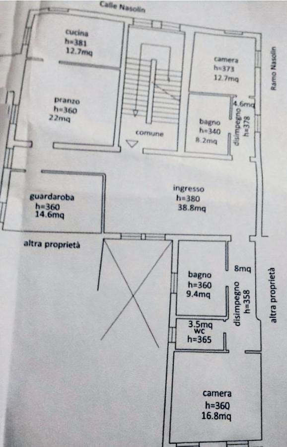 Appartement Ca Martinengo Venetië